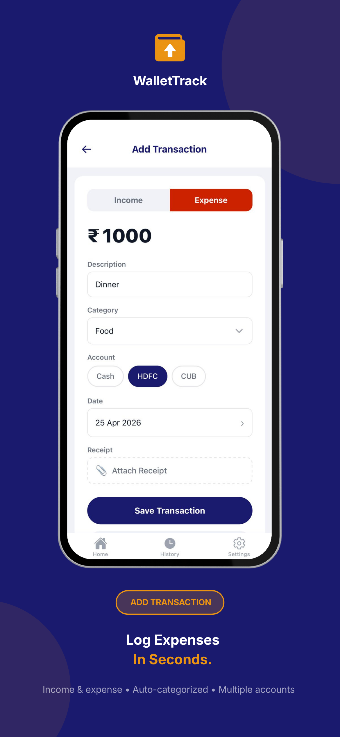Add Transaction