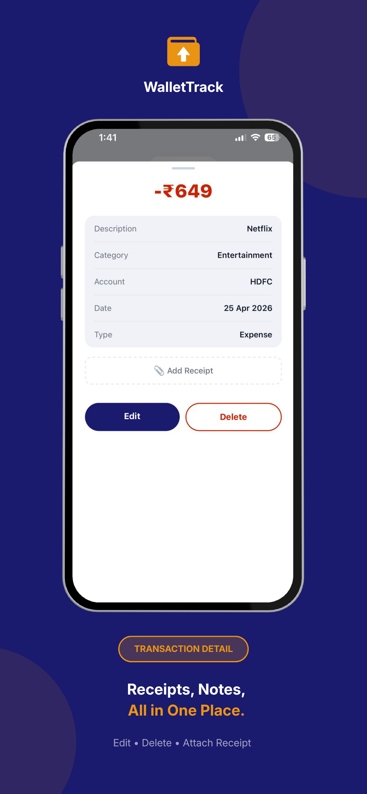 Transaction Detail